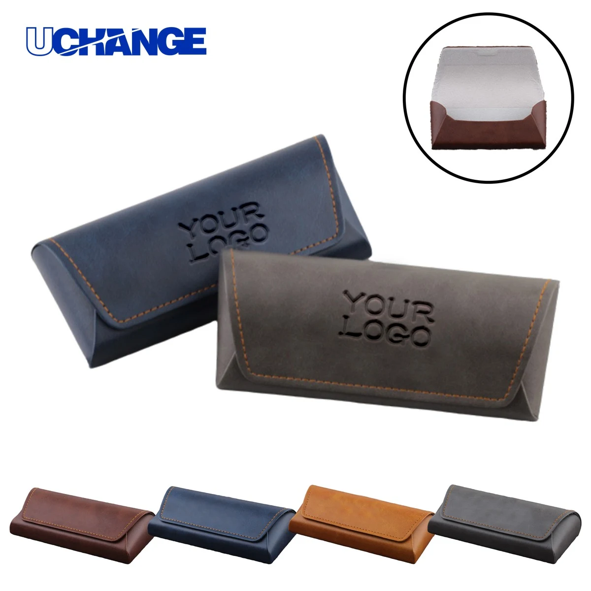 Eyewear Premium PU Leather Case Organizer 1
