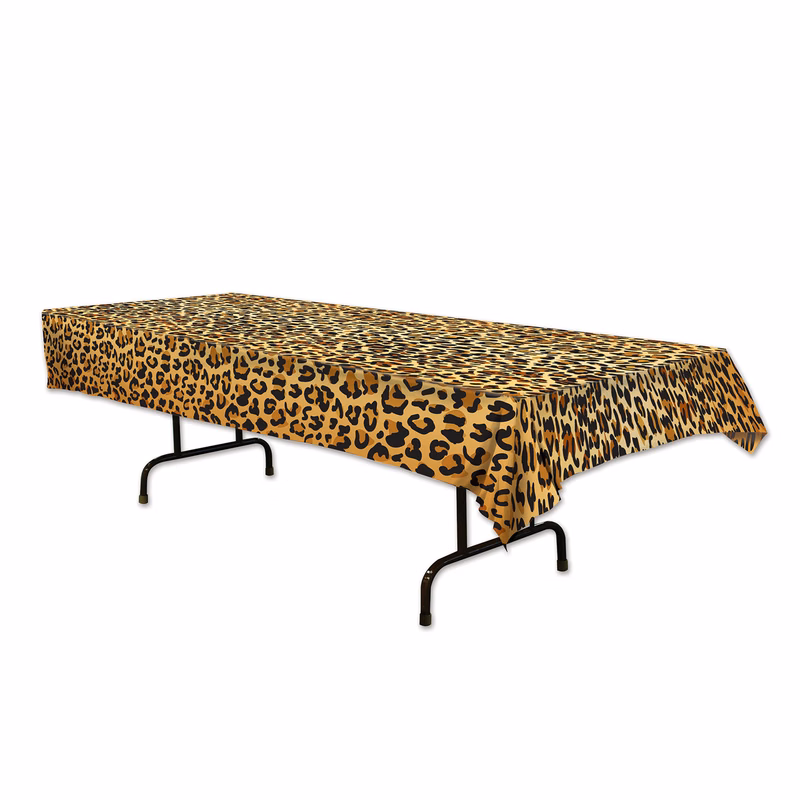 Leopard Print Table Cover