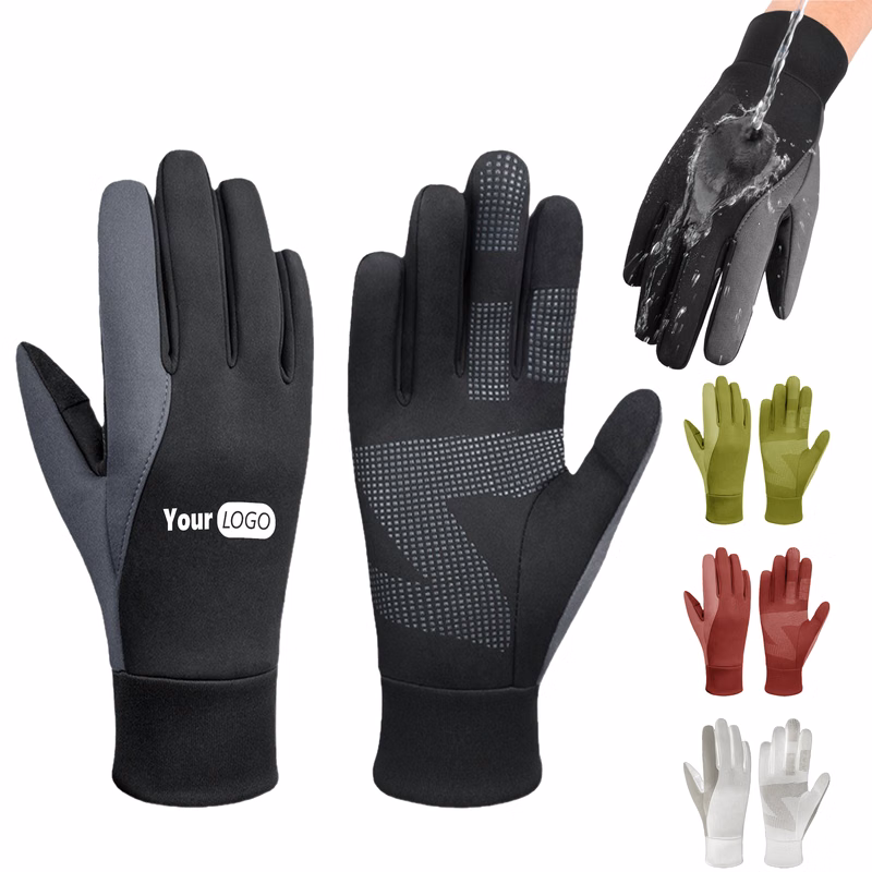 Tpu Warm And Waterproof Bicycle Gloves