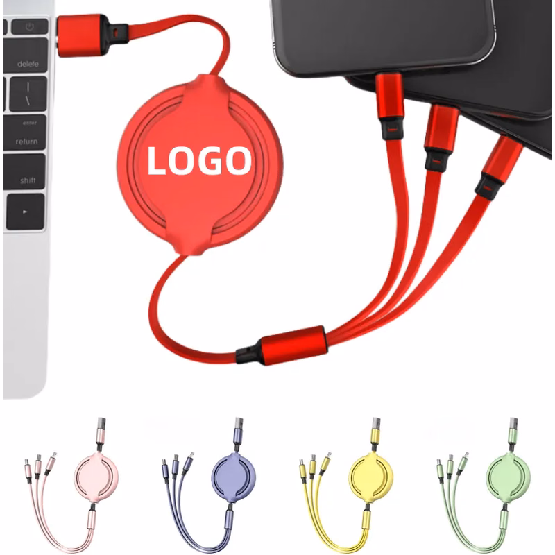 3-in-1 Retractable Charge Cables