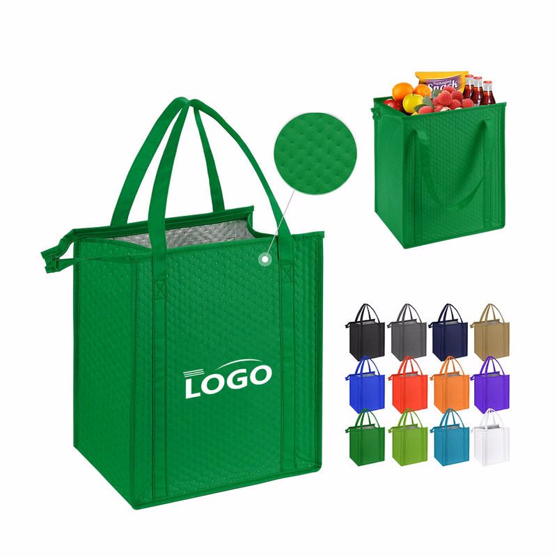 Aluminum Foil Insulated Nonwoven Food Delivery Bag