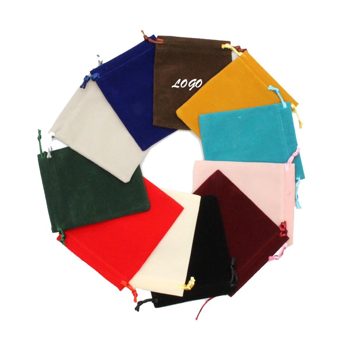 Velvet Jewelry Bag Drawstring Bag 1