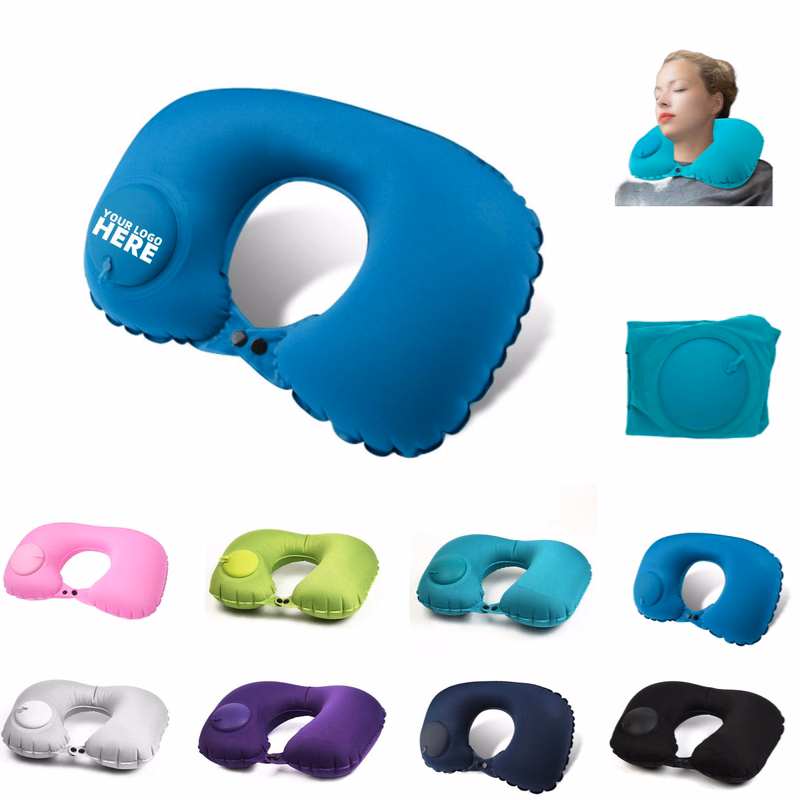 Press Pump Inflatable Pillow