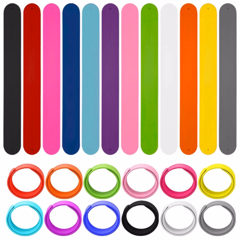 Custom Silicone Slap Bracelet Party
