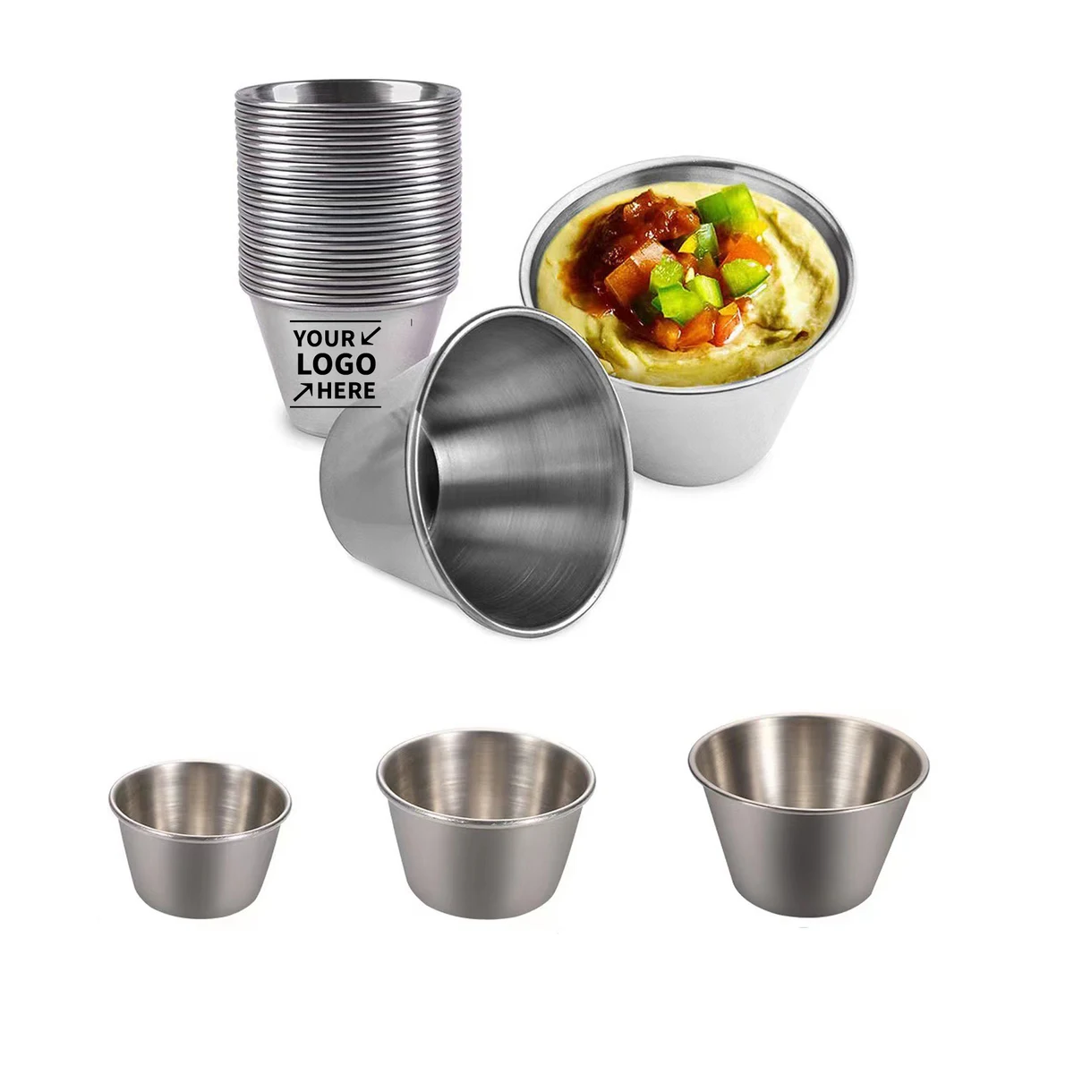 304 Stainless Steel Sauce Cup 1