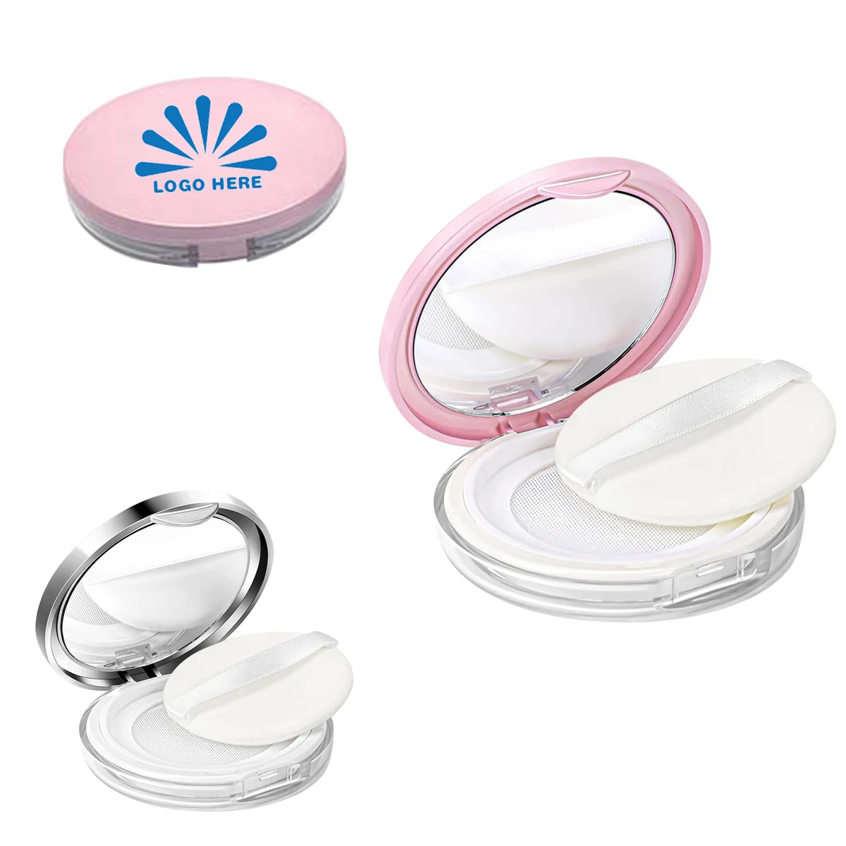 Portable Mirror With Makeup Dispenser 1
