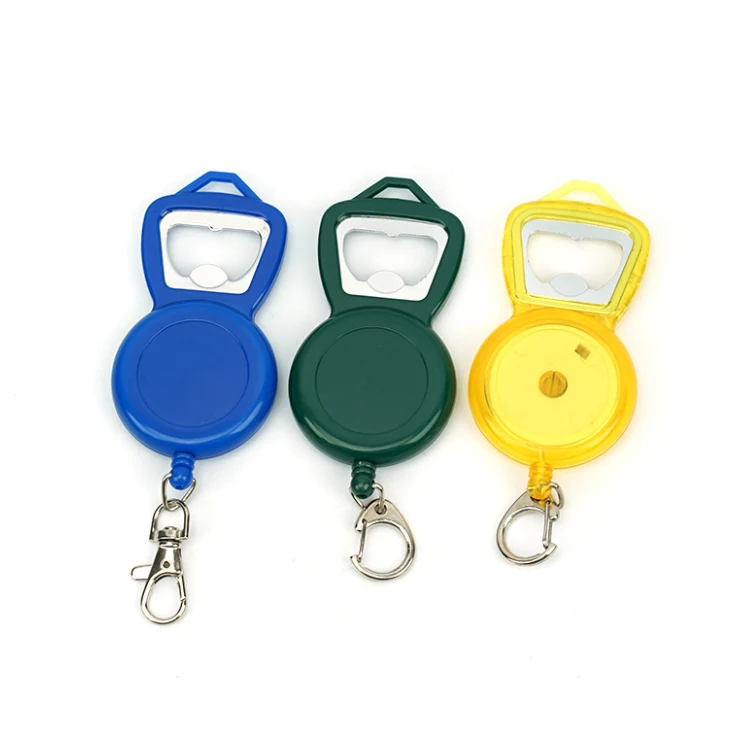 Retractable Bottle Opener Badge Reel 1