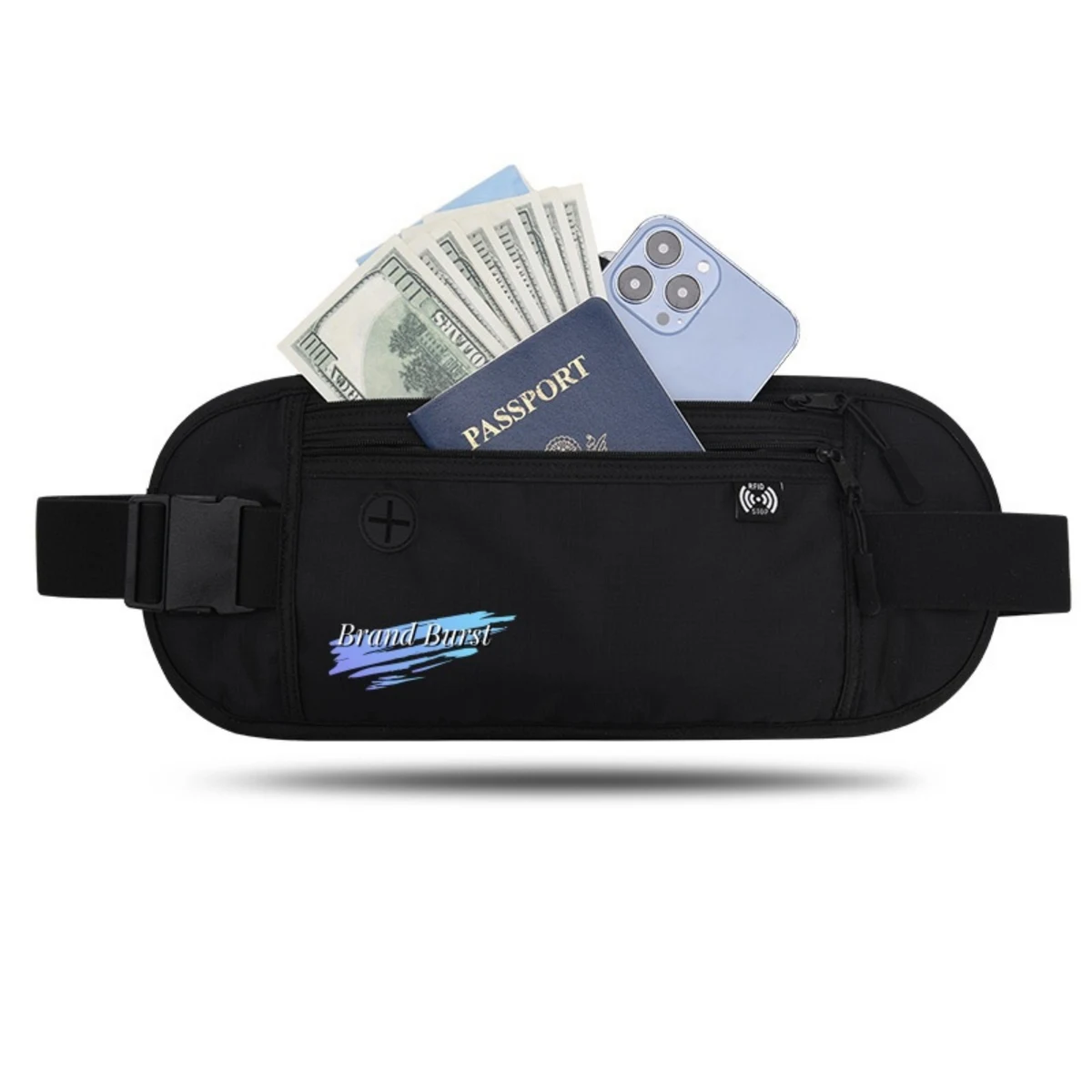 Slim Hidden Waist Wallet 1