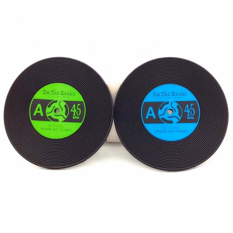 Vinyl Record Drink Coaster