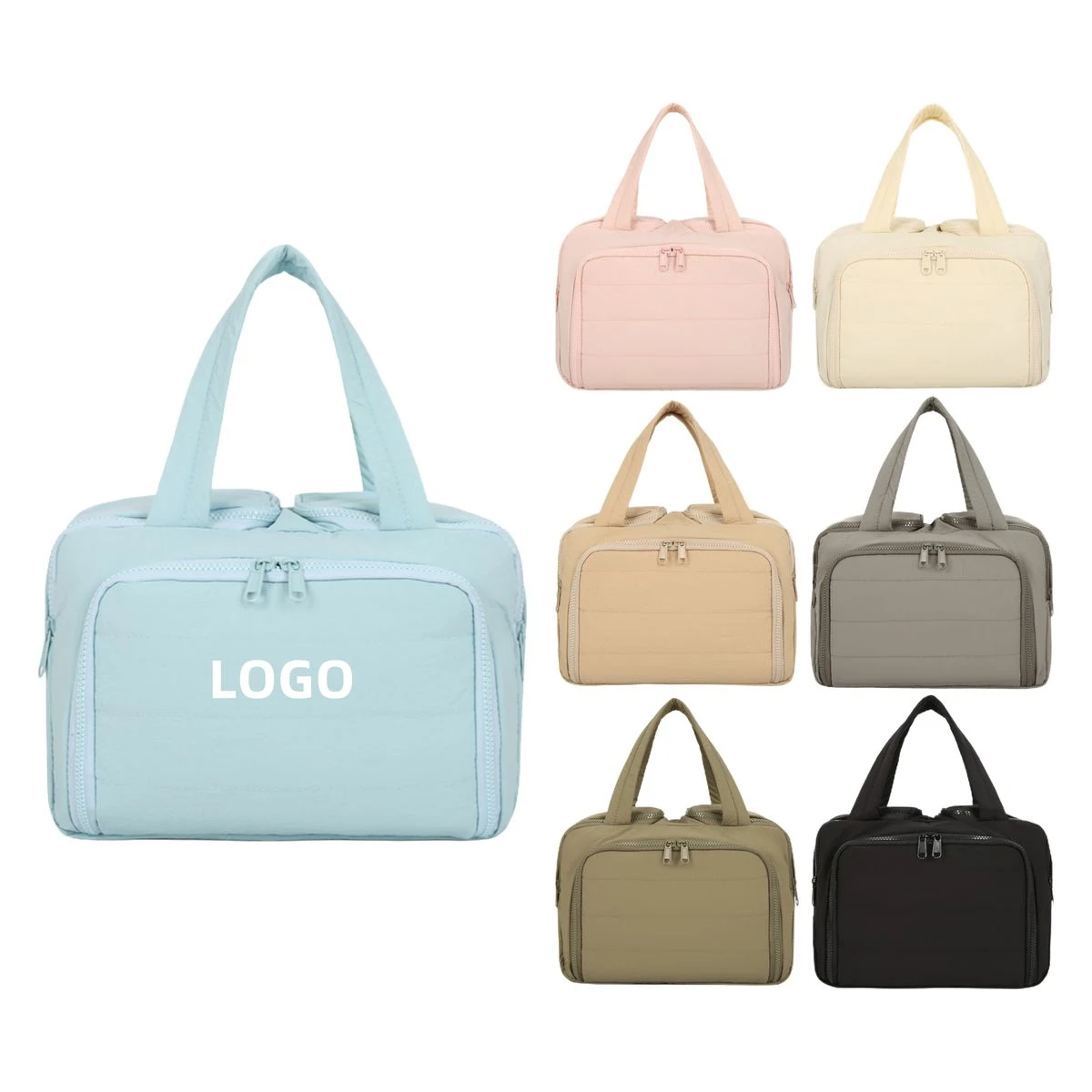 Soft Cotton Candy Feel Toiletry Bag 1