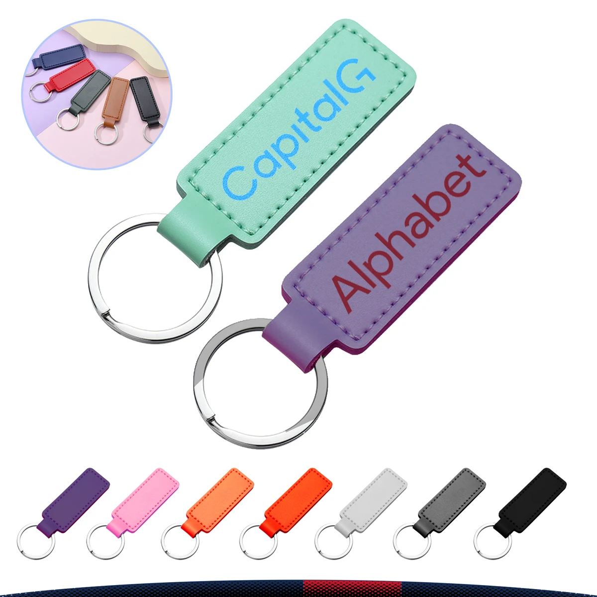 Macaron Strap Key Ring 1