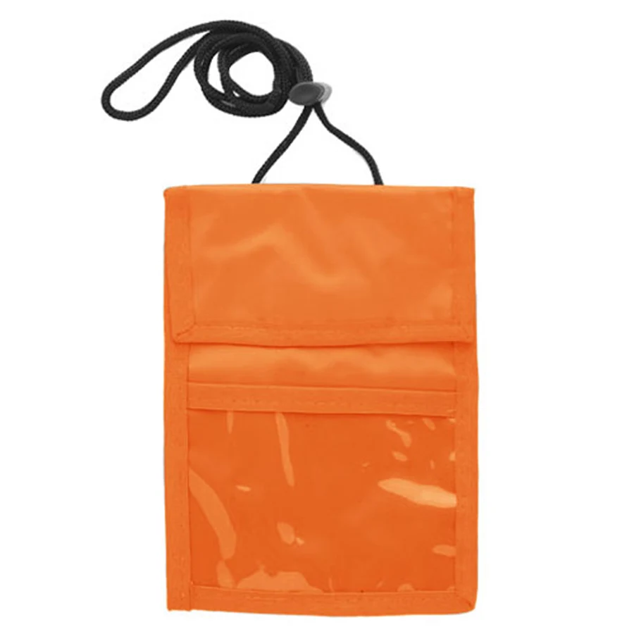 Adjustable Lanyard Neck Wallet - 6.80" x 5.25" 1