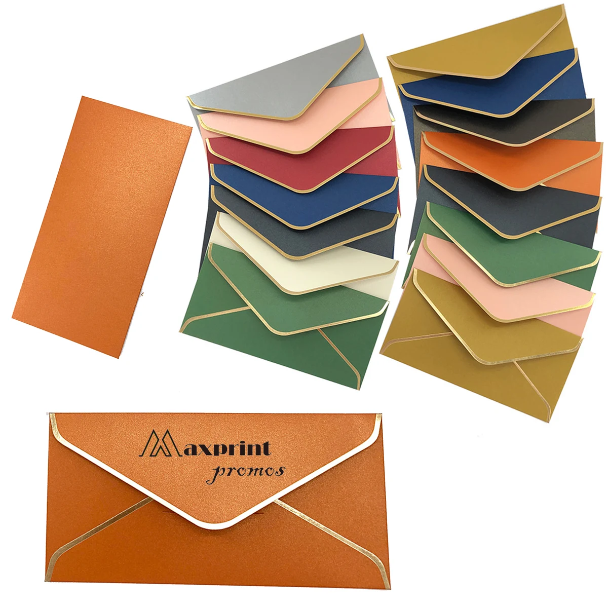 Custom Gold Foil Invitation Envelope 1