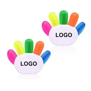 Hand Shape 5 Colors Highlighter 1