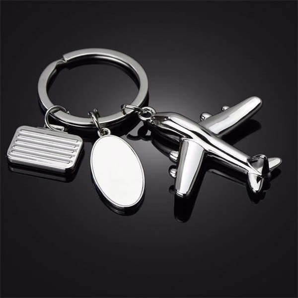 Creative Plane Keychain Airplane Keyring