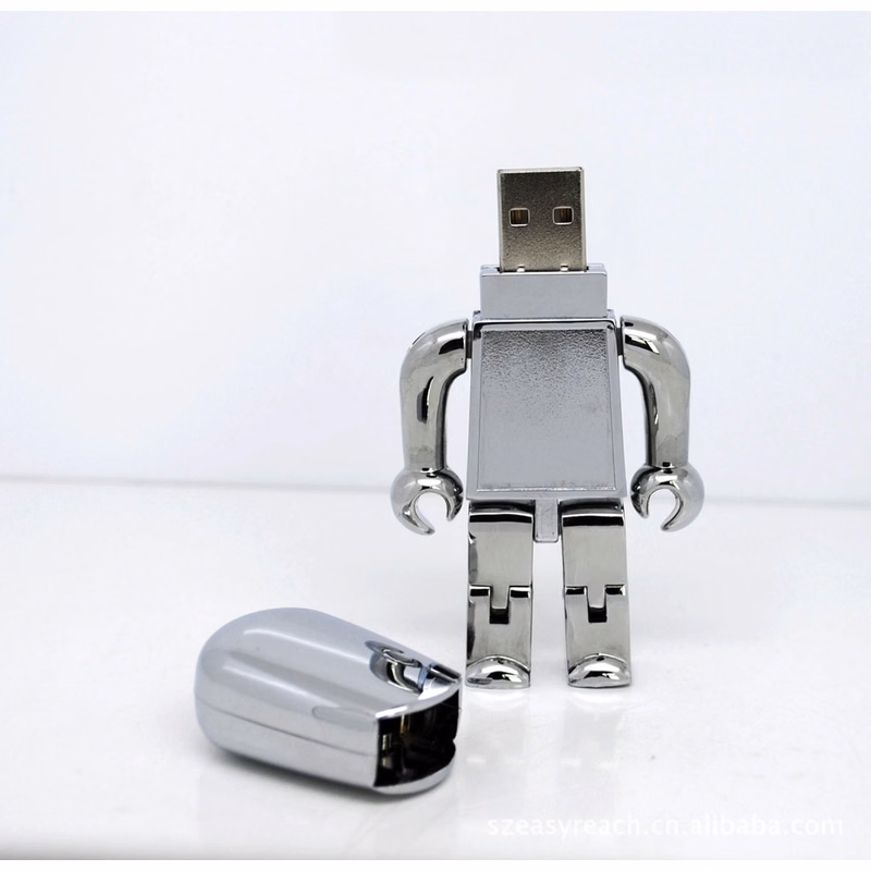 Metal Robot USB Flash Drive