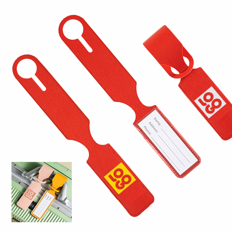 Minimalist PU Luggage ID