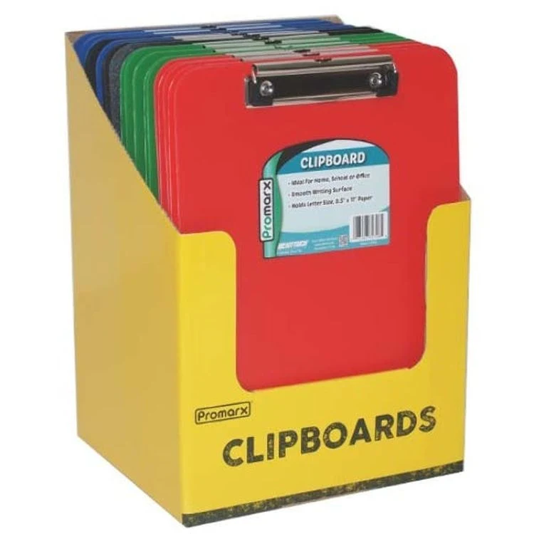 Low-Profile Clipboards - Assorted 1