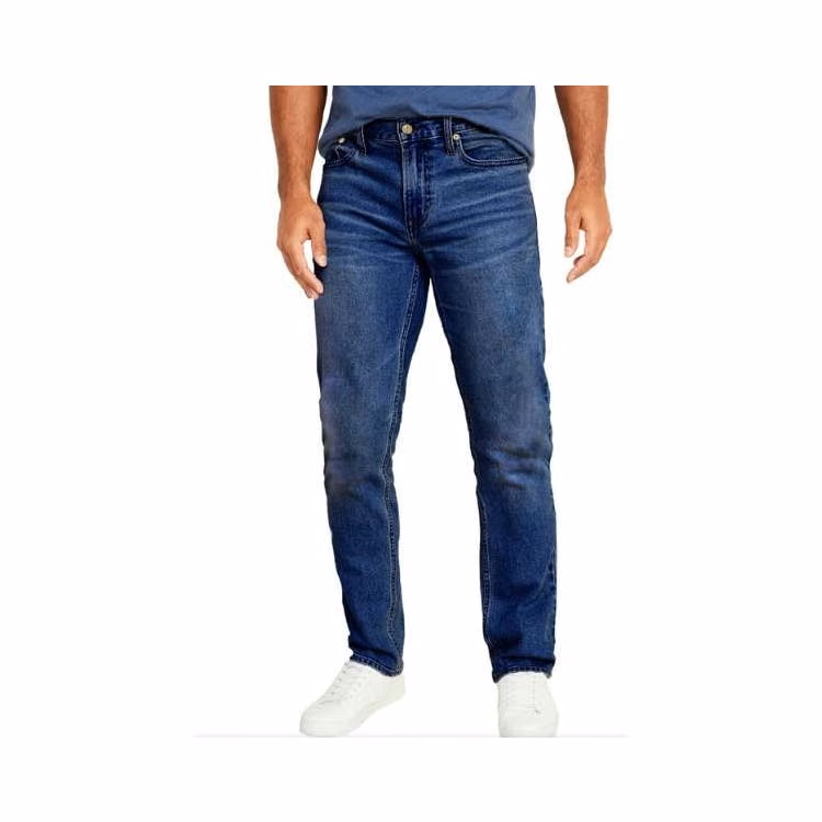 Men's Stretch Jeans - Medium Wash Size 30-42