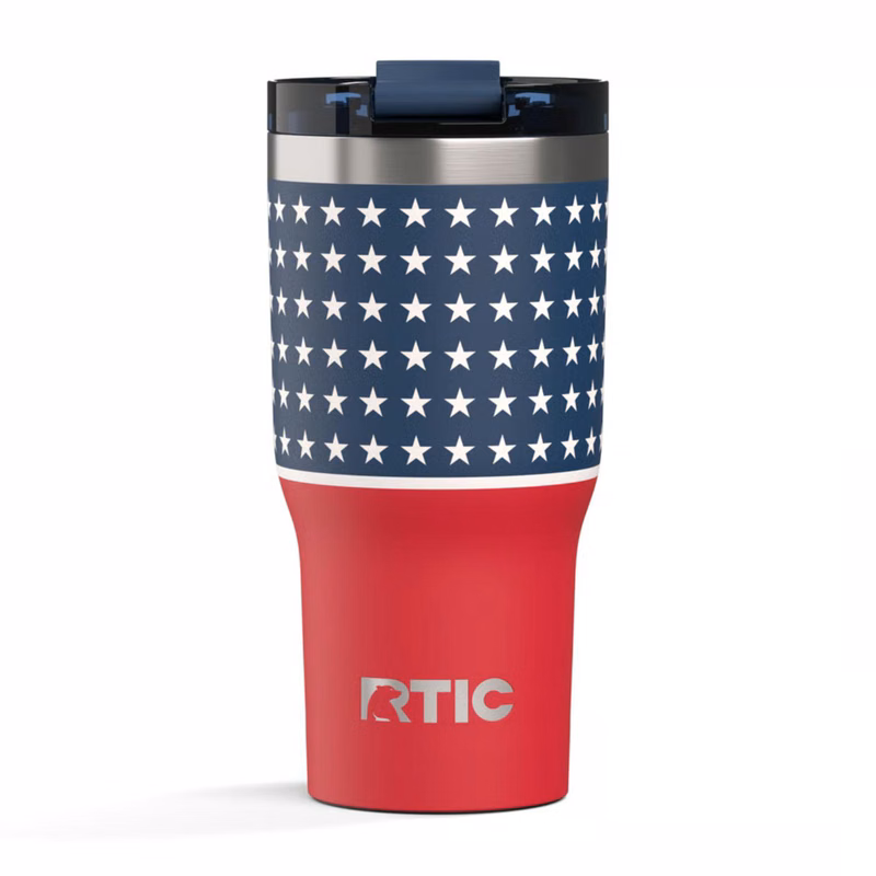 20 oz RTIC® Stainless Steel Vacuum Insulated Essential Tumbler-USA 250th