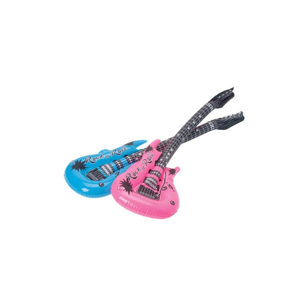 Inflatable Rock Guitars Toys - Assorted 24" 1