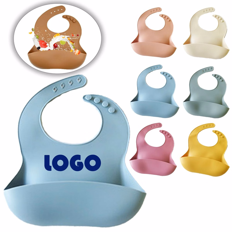 Baby Silicone Feeding Bib