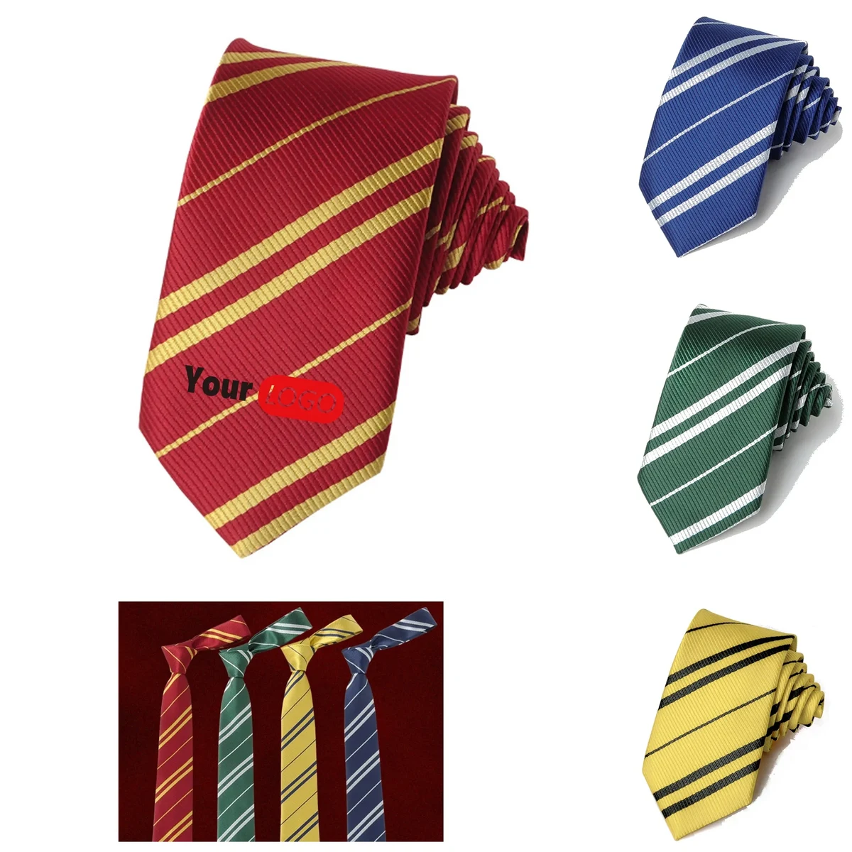 Preppy Premium Polyester Tie MOQ 10pcs 1