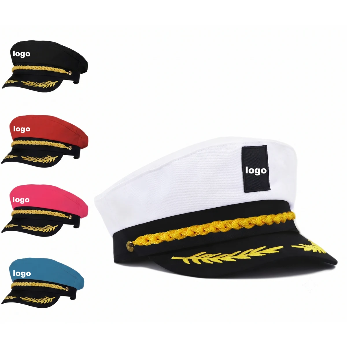 Yacht Navy Christmas Captain Sailor Role-Playing Hat 1