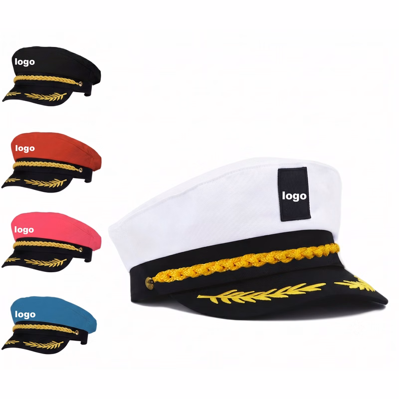 Yacht Navy Christmas Captain Sailor Role-Playing Hat