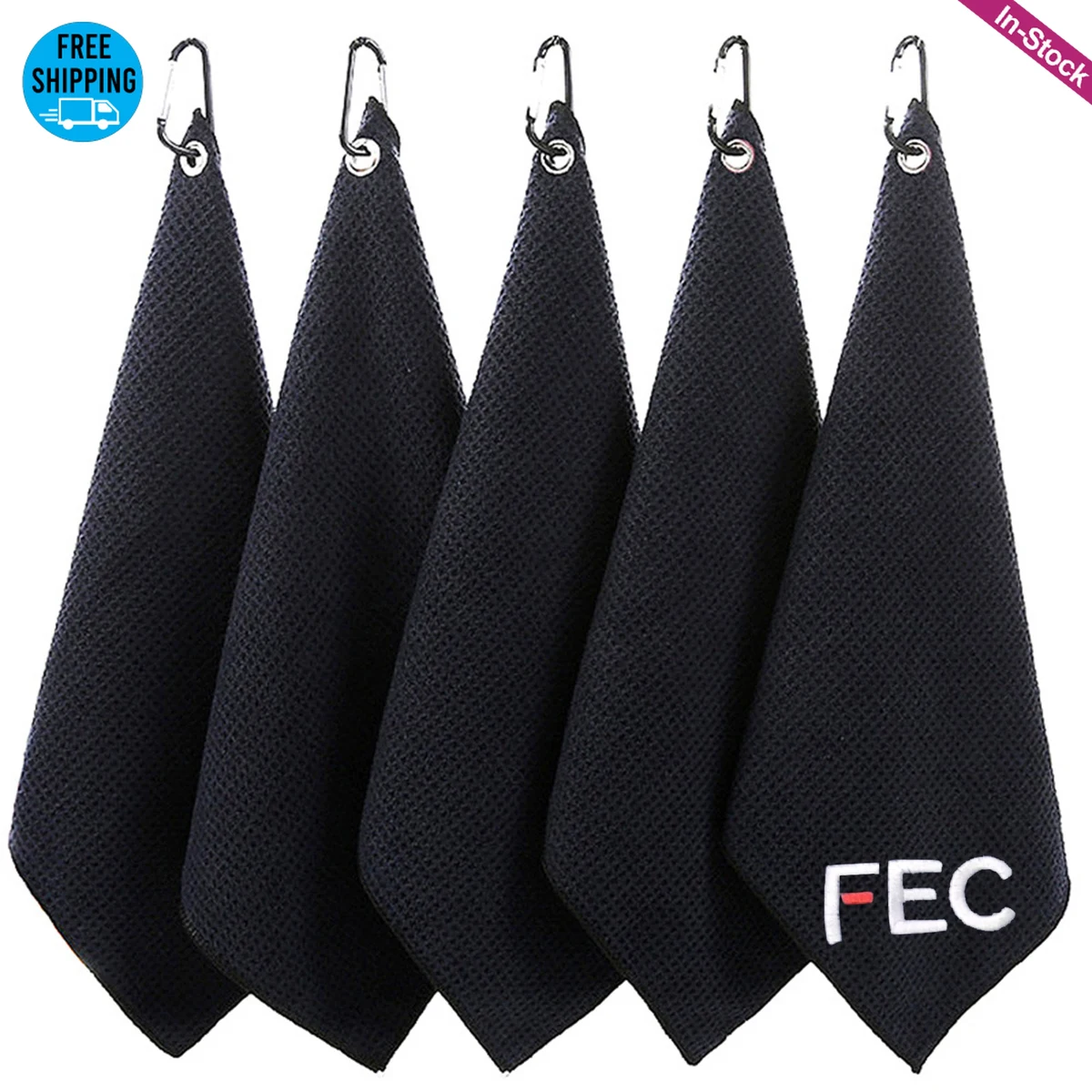 15"x15" 400GSM Embroidered Microfiber Rally Towel 1