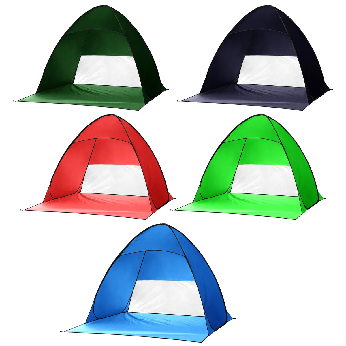 Foldable Easy To Open Beach Automatic Tent 1