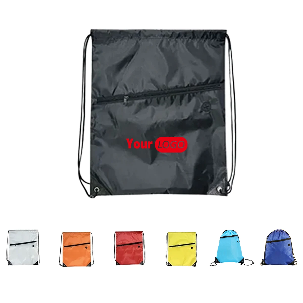 210D Polyester Strap for Backpack with Earphone Hole 1