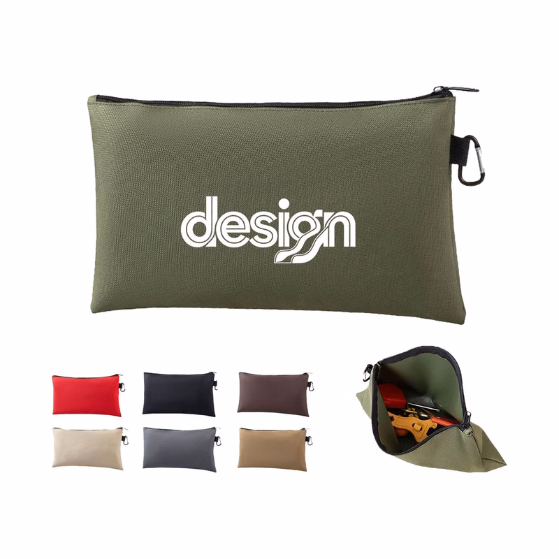 Canvas Pouch with Zip