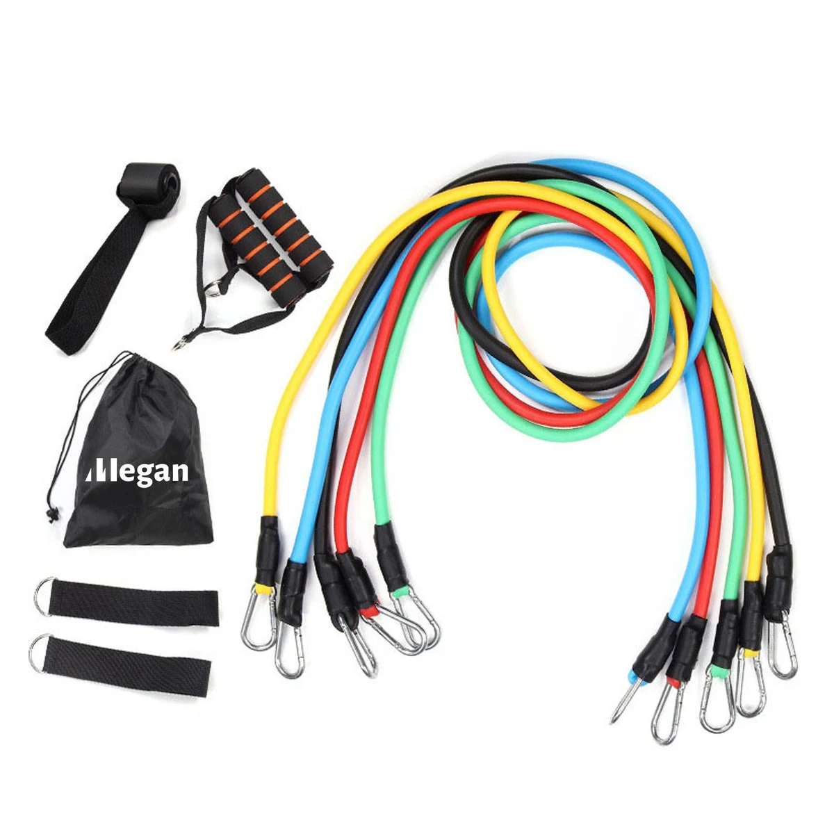 11 Piece Multi-Functional Muscle Training Rope Set 1