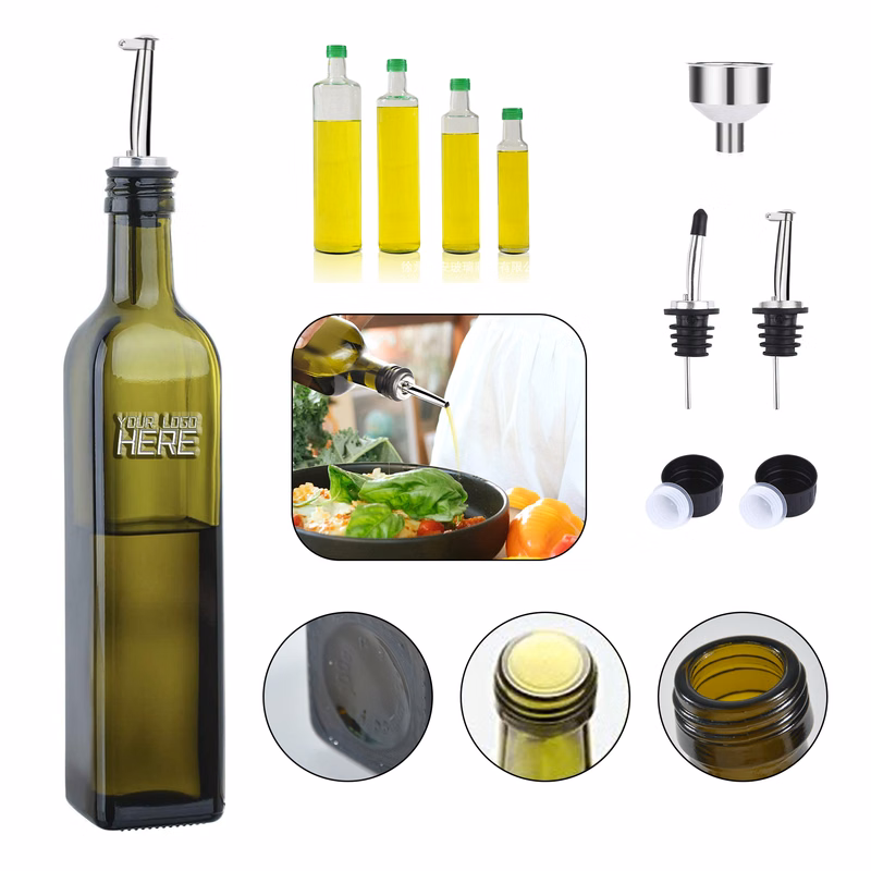 Glass Olive Oil Bottle