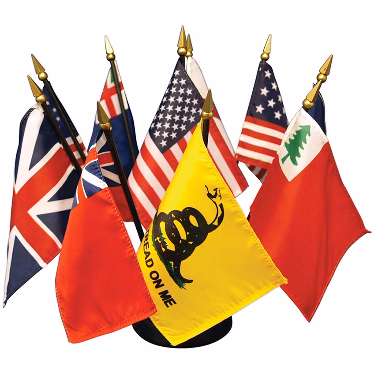 Flags Of Our Country Desk Set