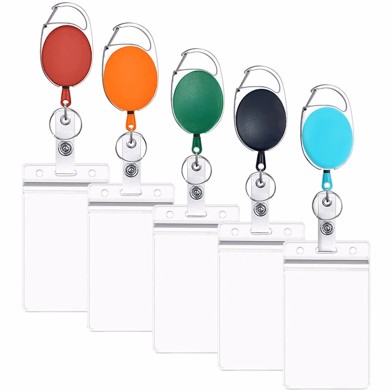 Badge Reels with Swivel Clip and ID Protector