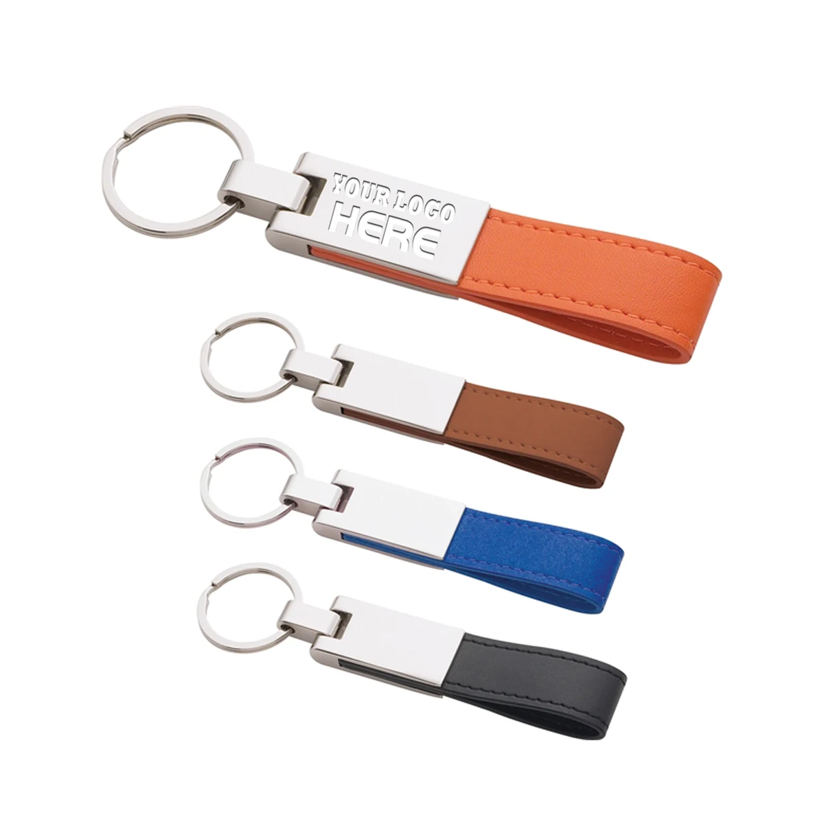 Metal Keychain With Ring 1