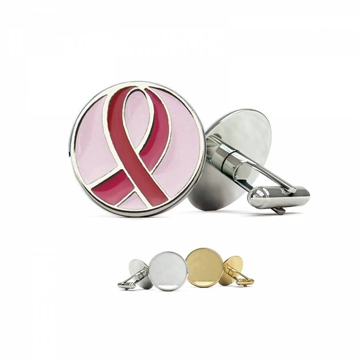 Cuff Links with Soft Enamel Lapel Pin (Up to 0.5 in) 1
