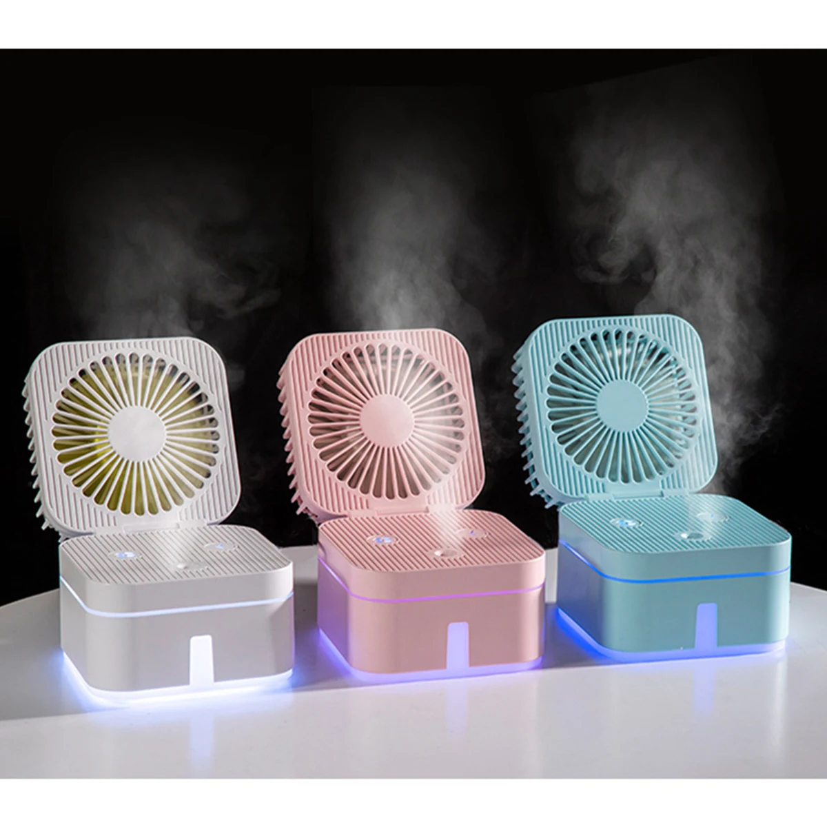 Mini Handheld Foldable Misting Portable Fan/ water cooling fan 1