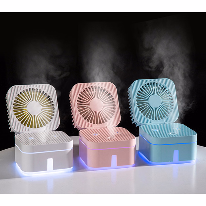 Mini Handheld Foldable Misting Portable Fan/ water cooling fan