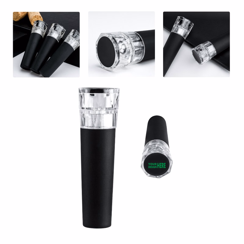 MOQ50 Vacuum Pump Wine Stopper Seals Bottles Fresh