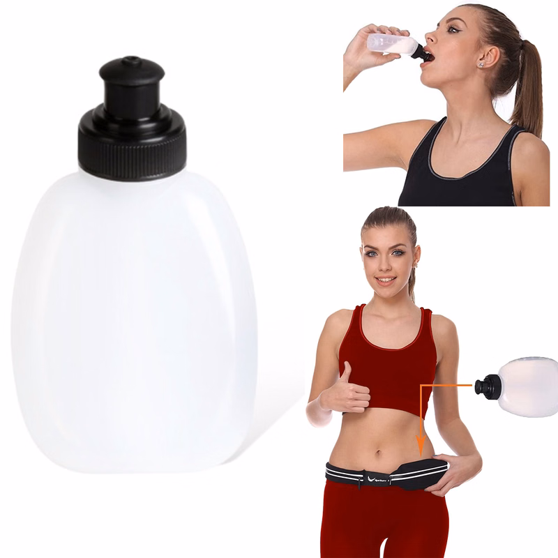 Custom Sports Water Bottle Fitness Squeeze Flask Leakproof