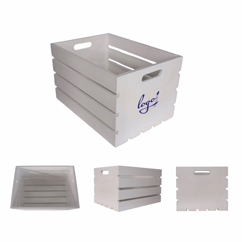 Personalized Handheld Storage Crate