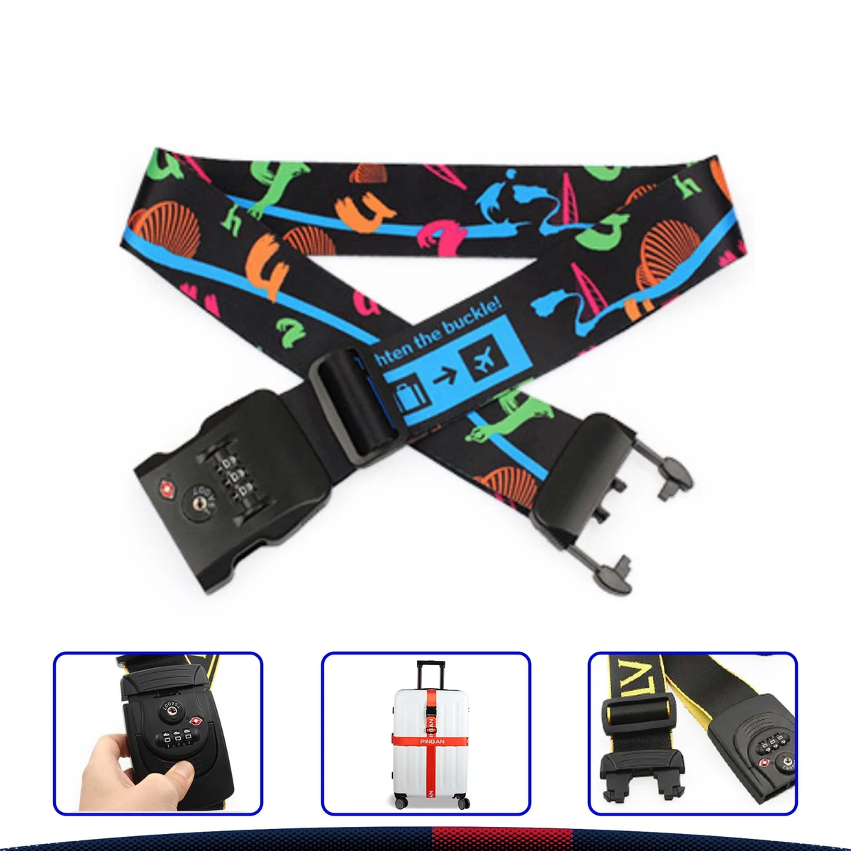 Serap Suitcase Strap 1