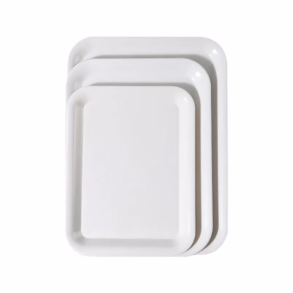 Custom Melamine Serving Trays — Shatter Resistant Multi Size Foodservice Essential