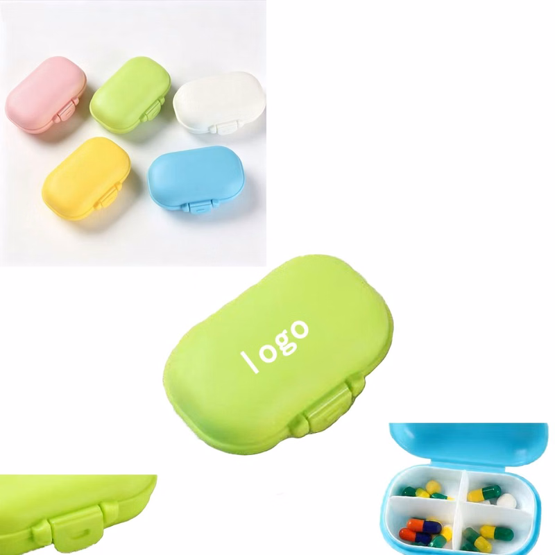 Portable Pill Case Custom Logo