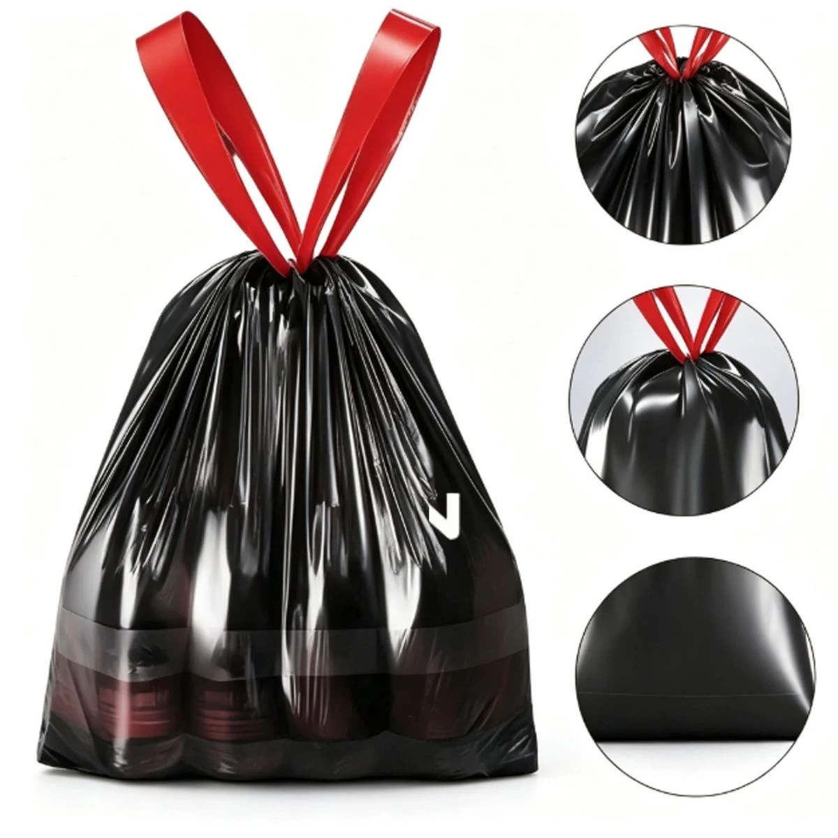 Thickened Drawstring Garbage Bag 1