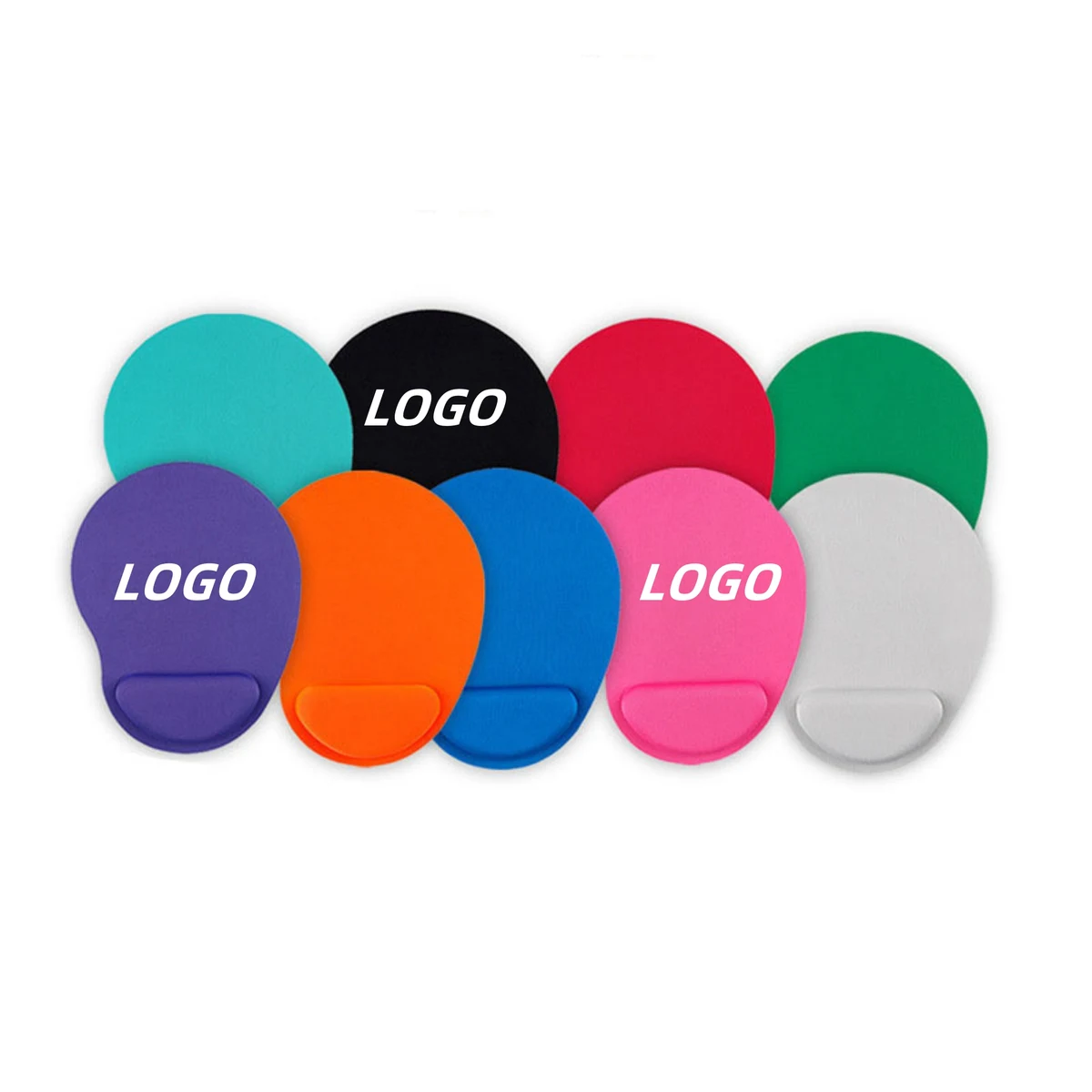 Mouse pad with wrist support 1