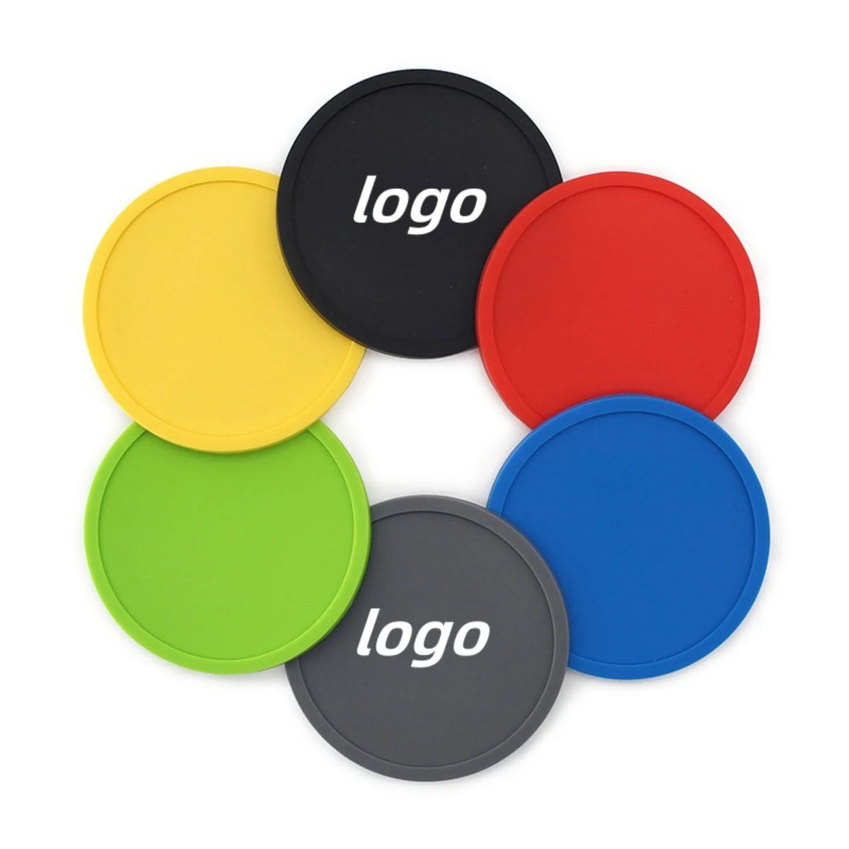 Custom Silicone Coasters 1